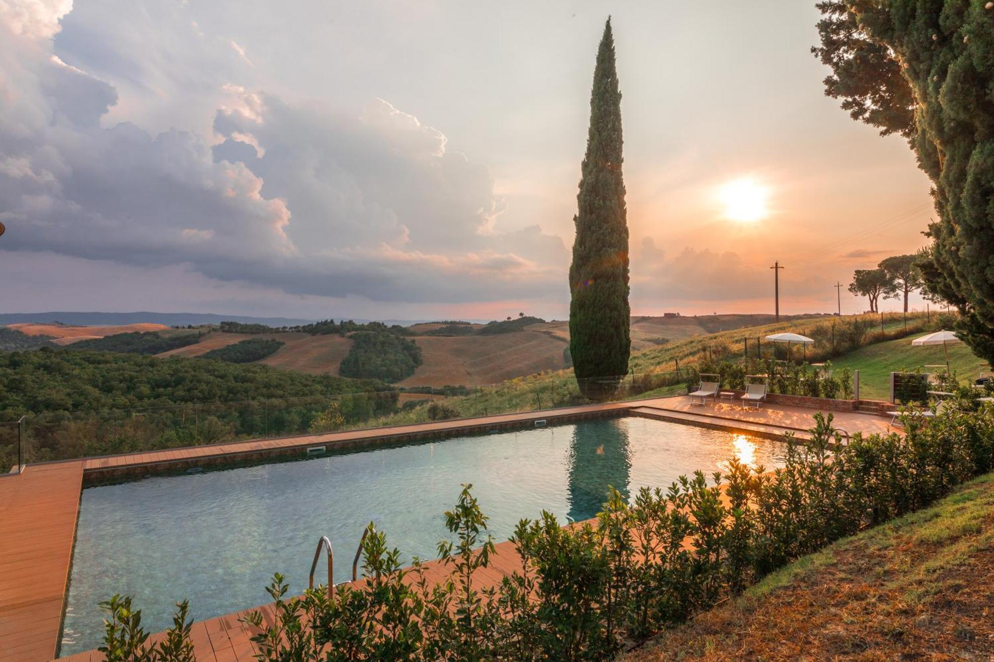 Villa Agriturismo Tenuta La Campana Asciano Exterior foto