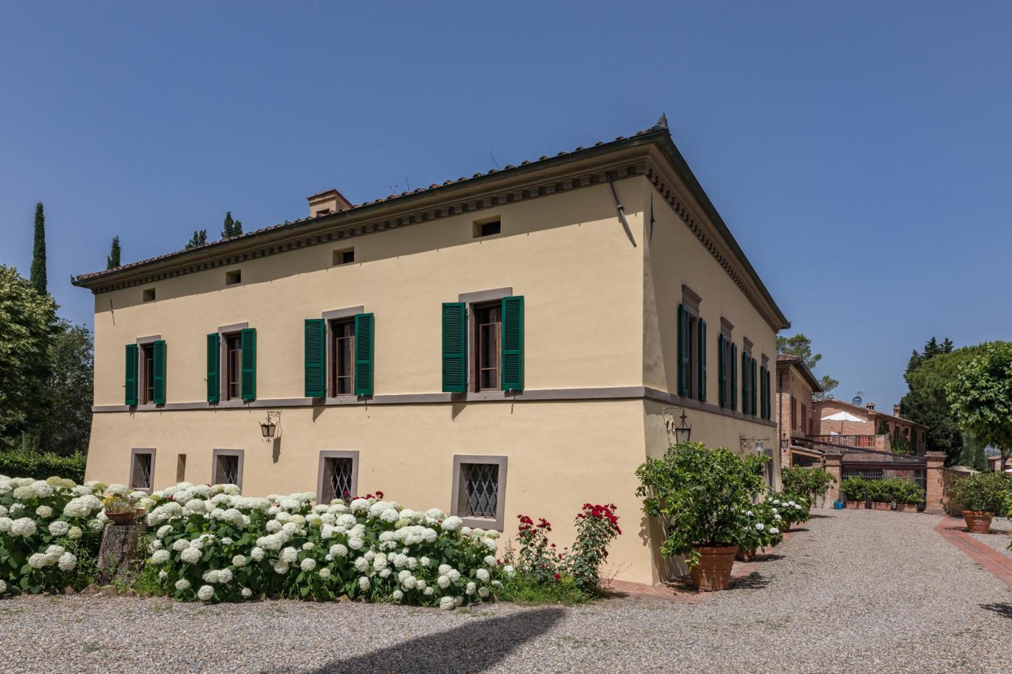 Villa Agriturismo Tenuta La Campana Asciano Exterior foto