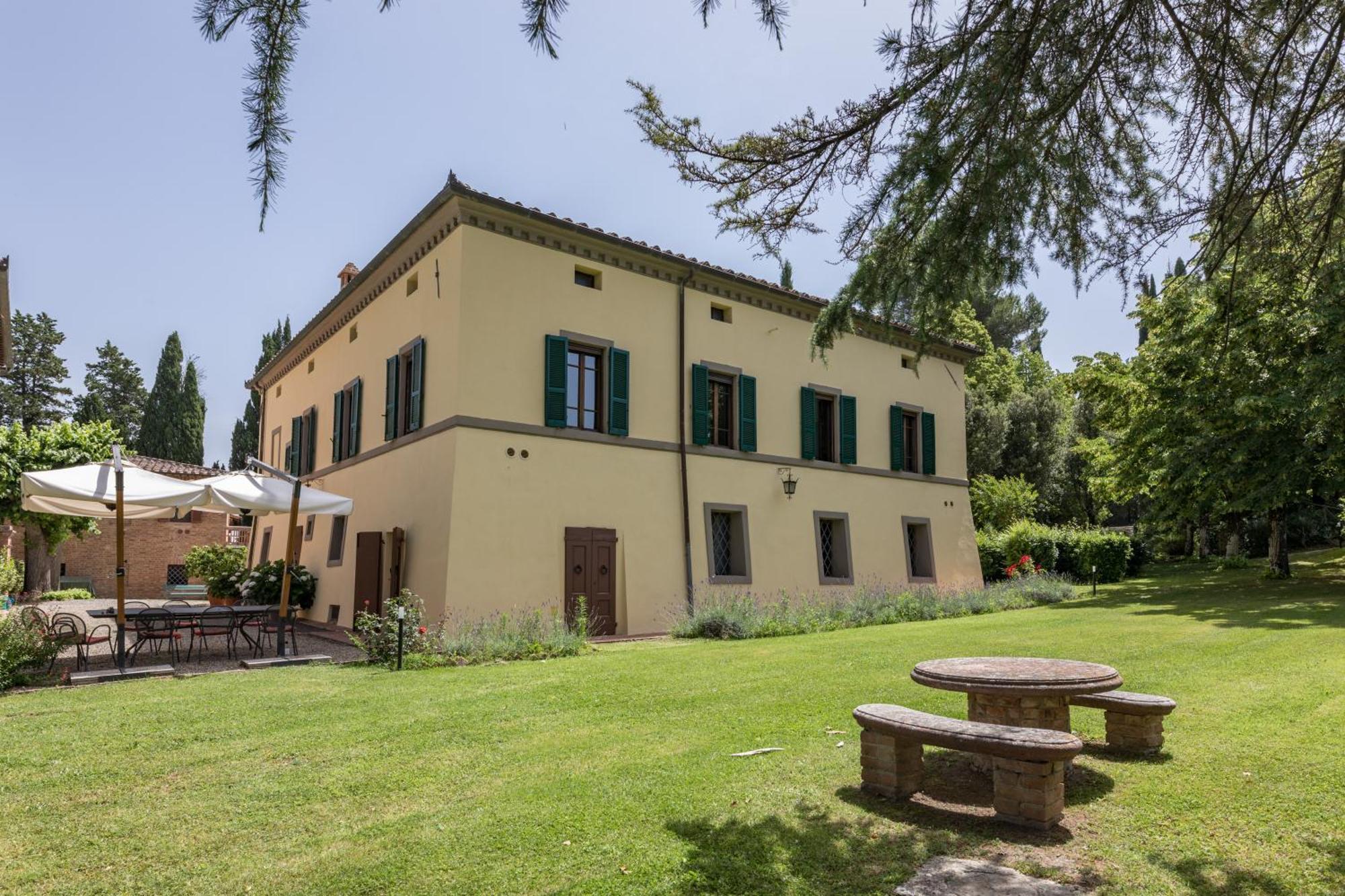 Villa Agriturismo Tenuta La Campana Asciano Exterior foto